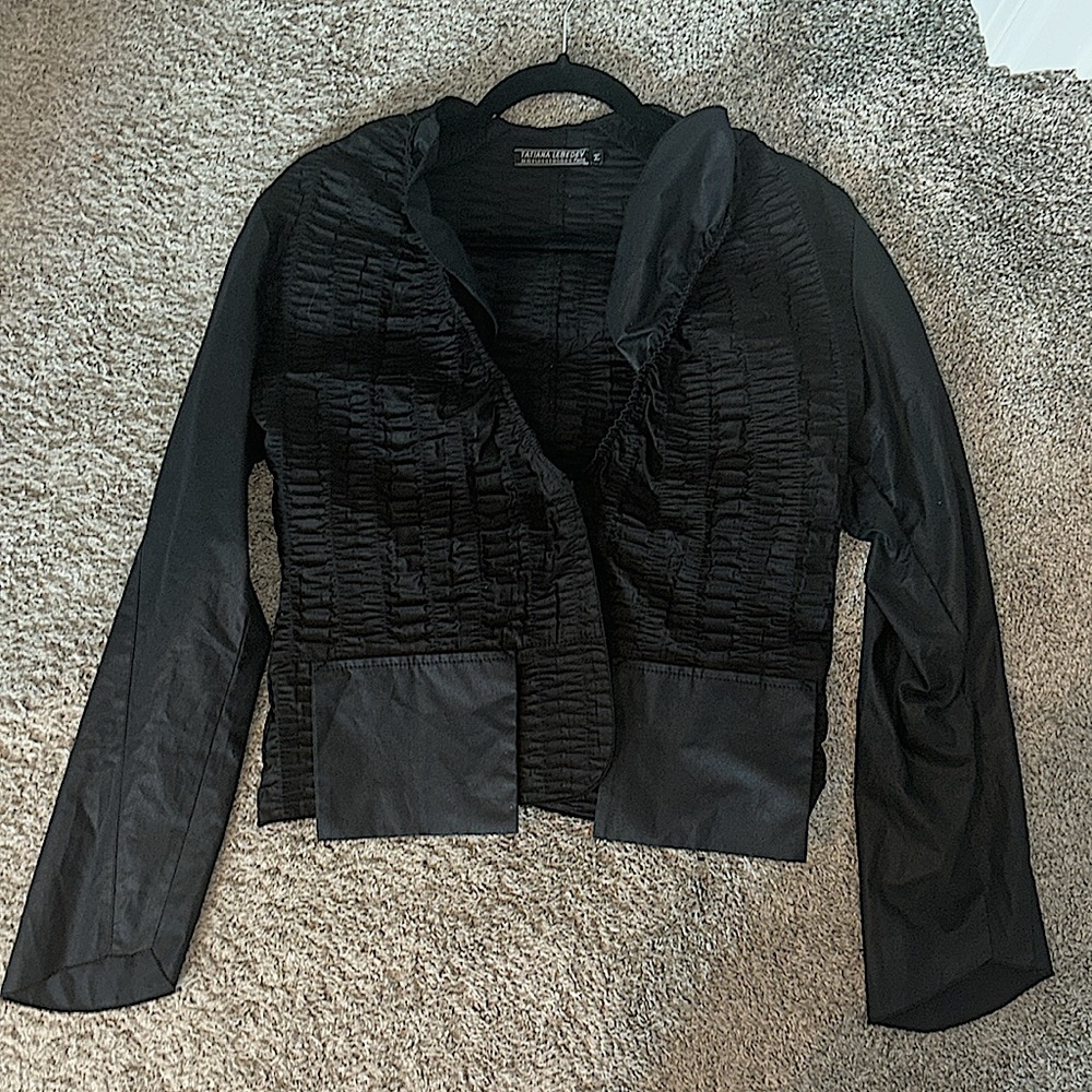 Chic Black Blouse.